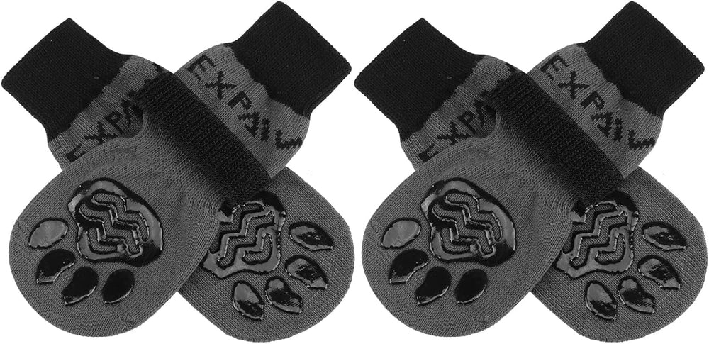 EXPAWLORER calcetines antideslizantes para perros reducen lamido de patas.