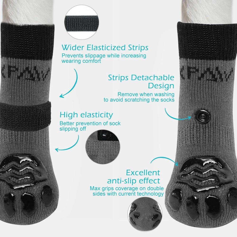 EXPAWLORER calcetines anti lamido protegen las zarpas de tu perro.