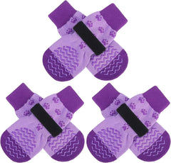 EXPAWLORER calcetines perros antideslizantes con agarre doble en ambos lados