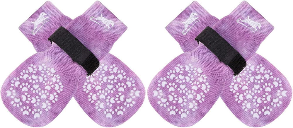 EXPAWLORER calcetines antideslizantes para la parte frontal de la pata.