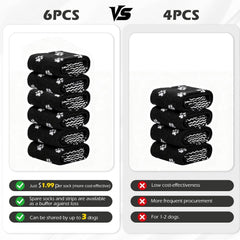 EXPAWLORER calcetines para perro, protección en invierno para caminar cómodo.