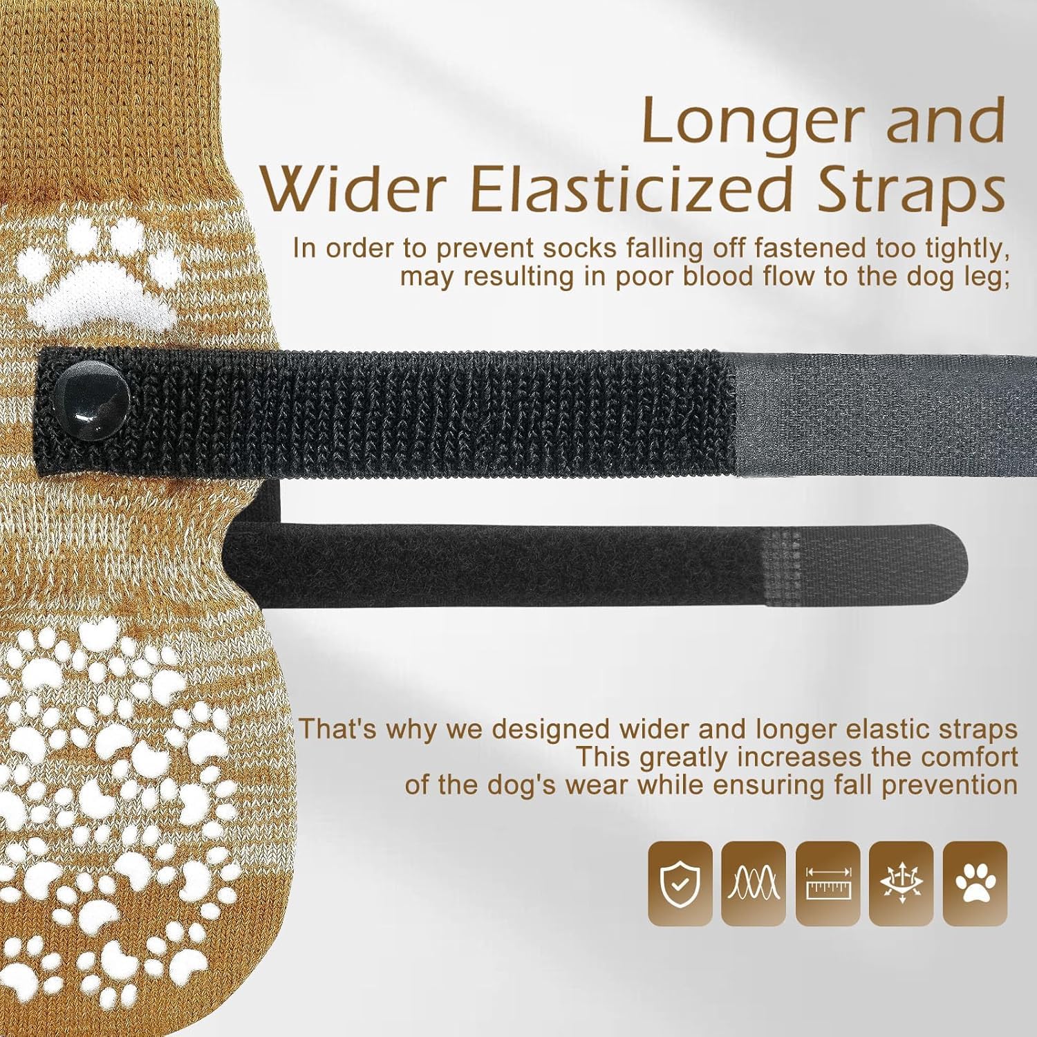 EXPAWLORER material elástico y transpirable facilita la aceptación del perro.
