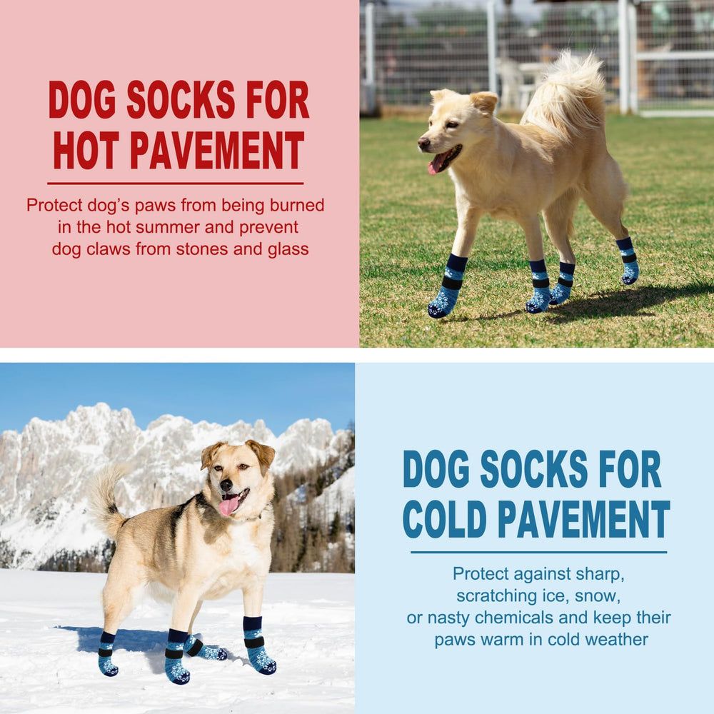 EXPAWLORER chaussettes douces et confortables pour chiens.