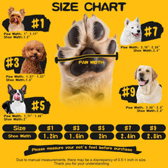 EXPAWLORER Zapatos para perro antideslizantes mejoran la tracción en superficies mojadas
