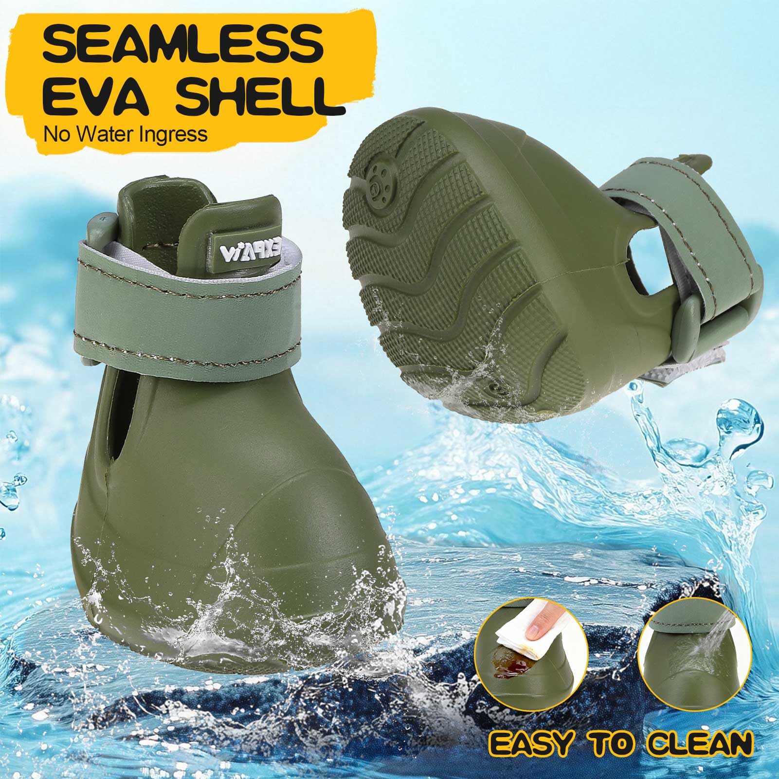 EXPAWLORER Zapatos para perro protección de patas en rocas y playa