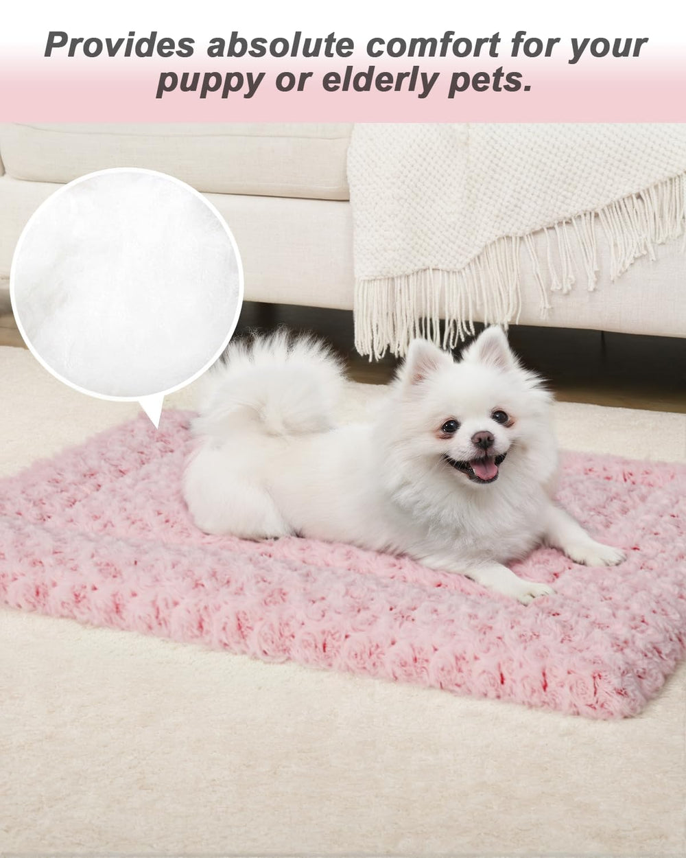 Exsnugy tejido plush 300gsm suave para dormir cómodo.