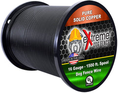 Extreme Dog Fence: rollo de cable 1500 pies para cercado duradero.
