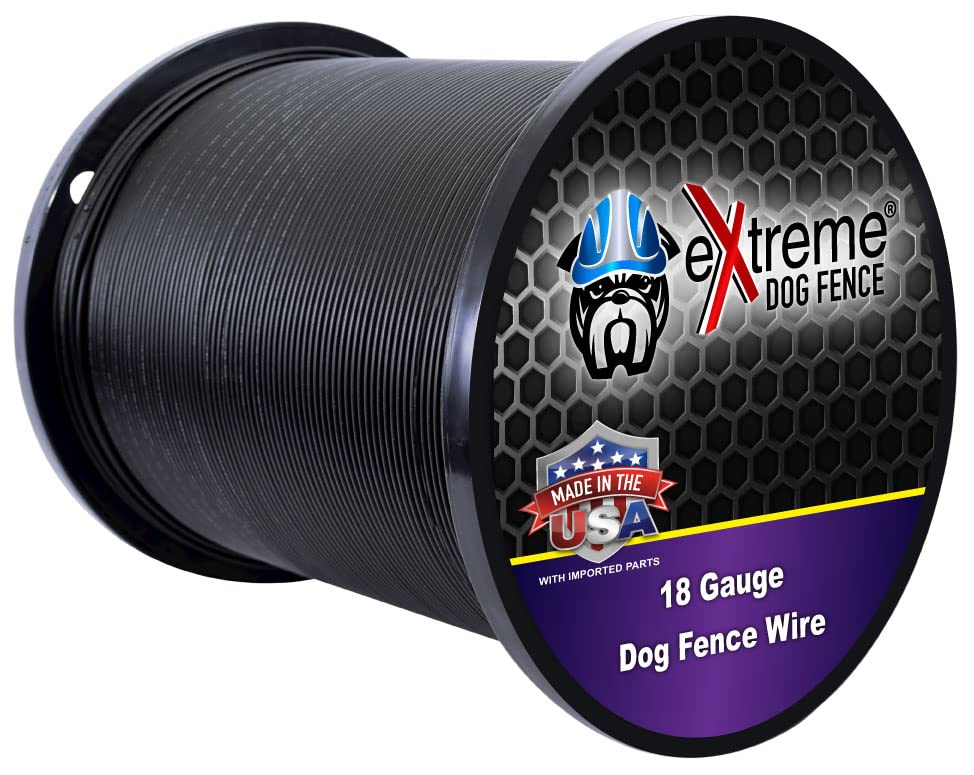 Extremedogfence cable perimetral 18ga para contención confiable de perros