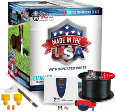 Extreme Dog Fence collar receptor impermeable para uso al aire libre.