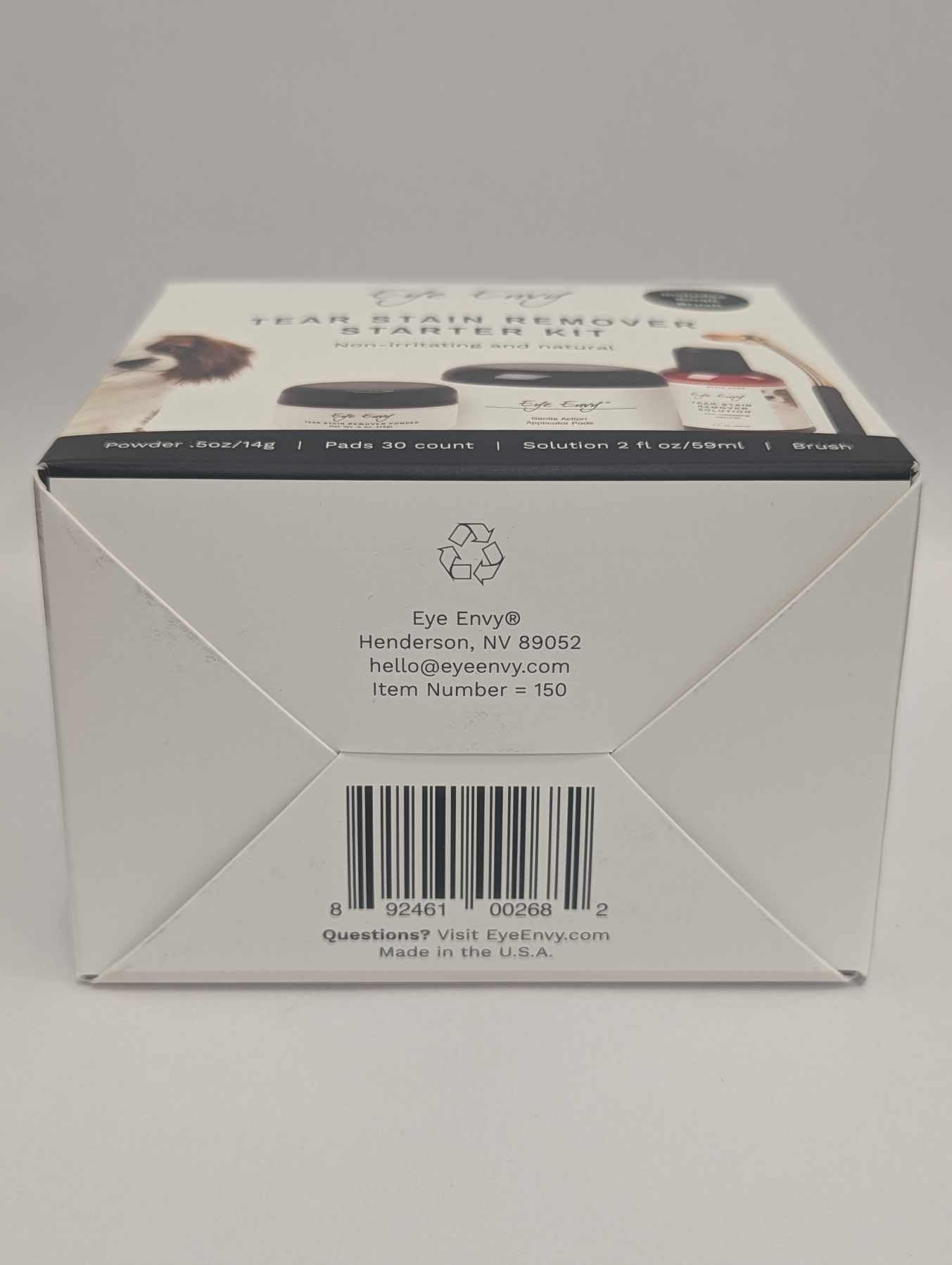 Eye Envy ingredientes naturales, como plata coloidal, para uso seguro.