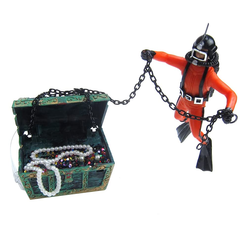 Eyech decoracion acuario doble uso, adaptable a tanques.