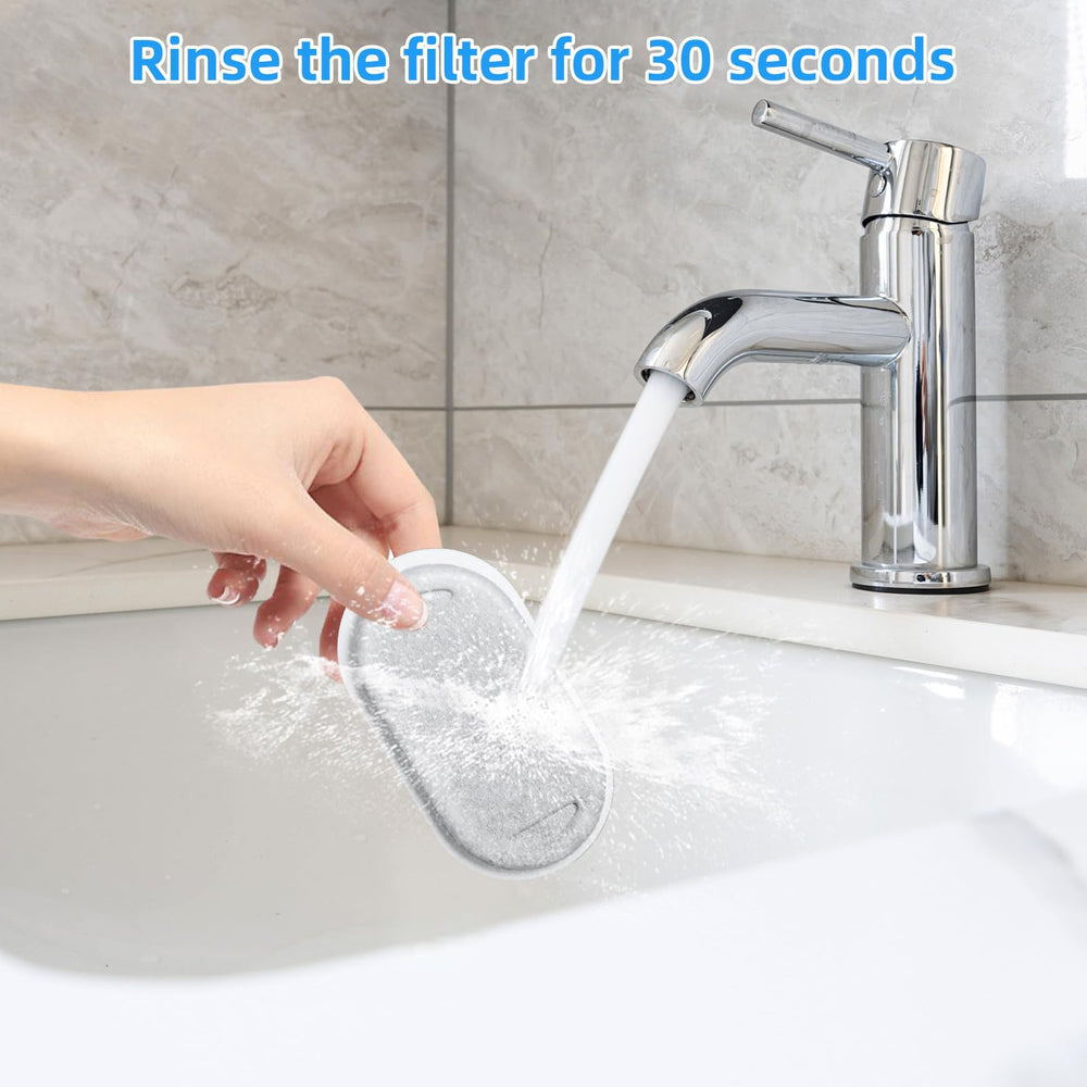 Eyehoce material natural en filtros para mayor seguridad y sabor del agua.