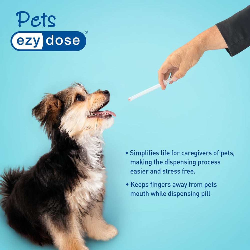EZY DOSE facilita la operación con una mano para administrar pastillas.