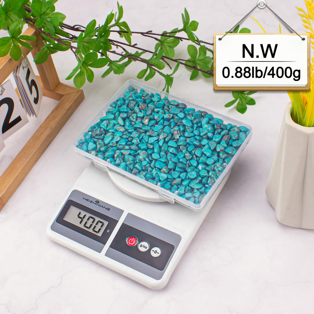 Piedras turquesa de EZEELAI para vasos y arreglos florales, aportan color