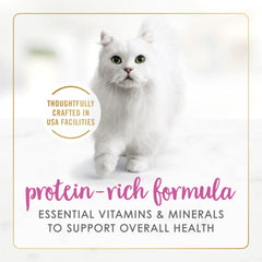 Purina Fancy Feast, aroma tentador, invita a una comida más atractiva.