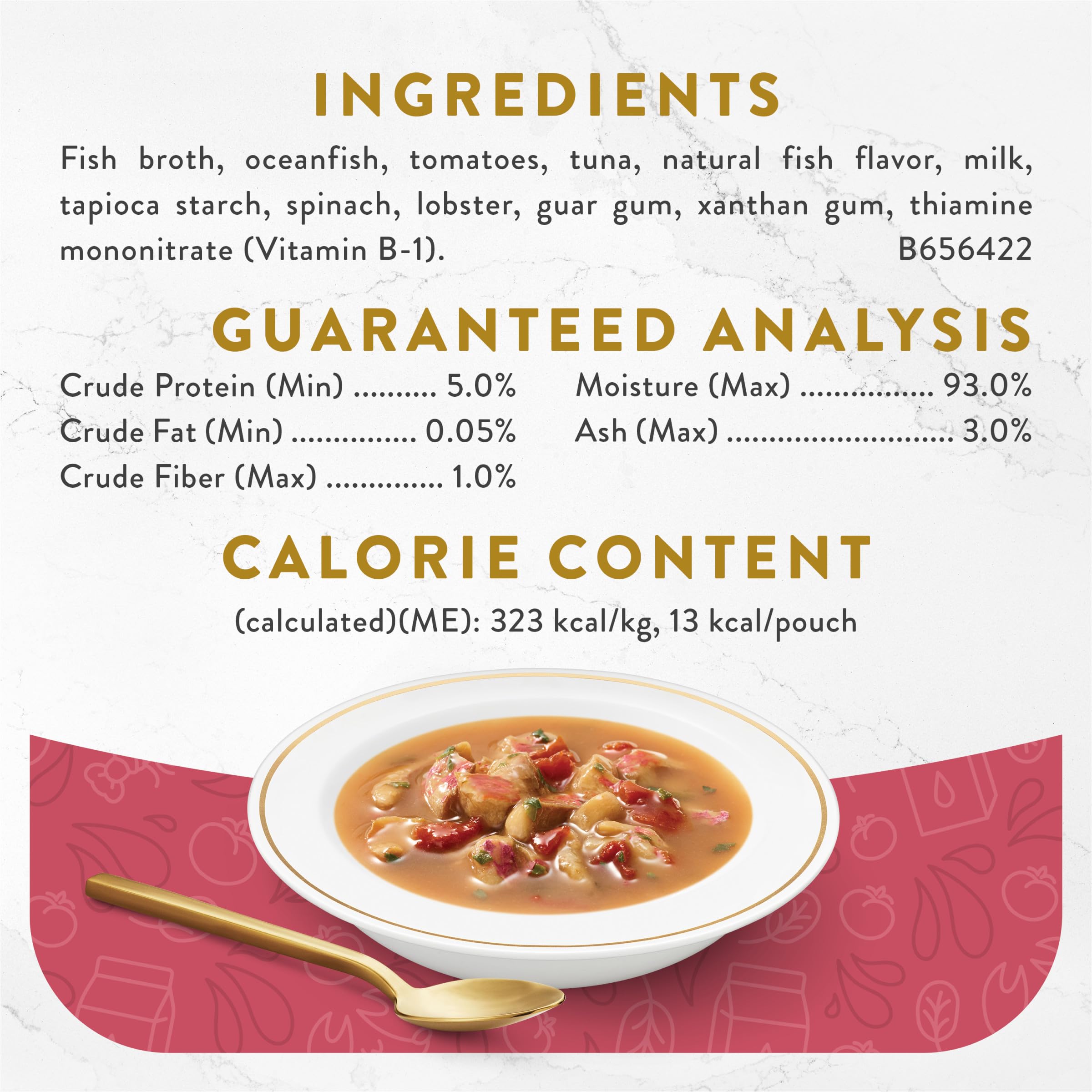 Bolsa práctica de Fancy Feast Broths para servir rápido