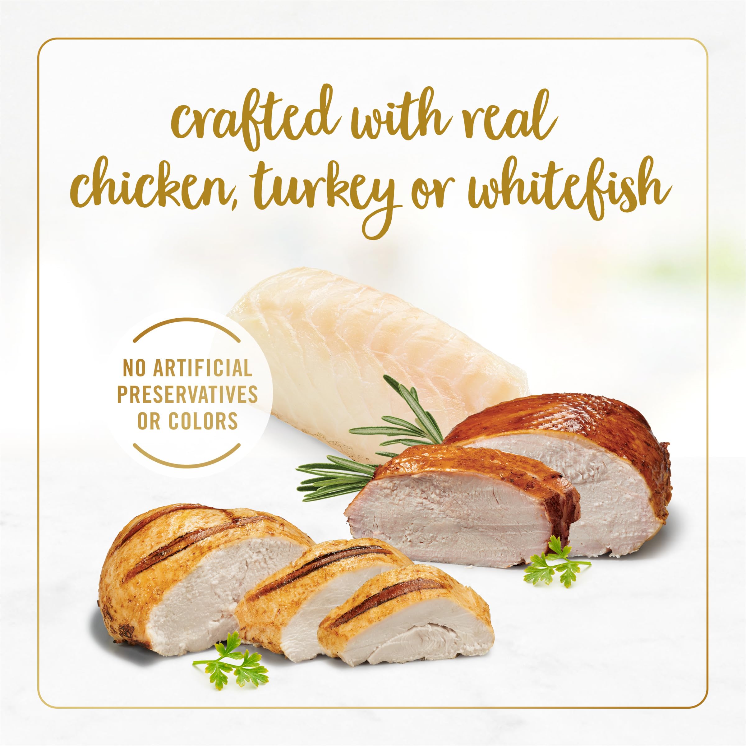 Fancy Feast Delights pavo con cheddar en salsa espesa, aroma apetitoso