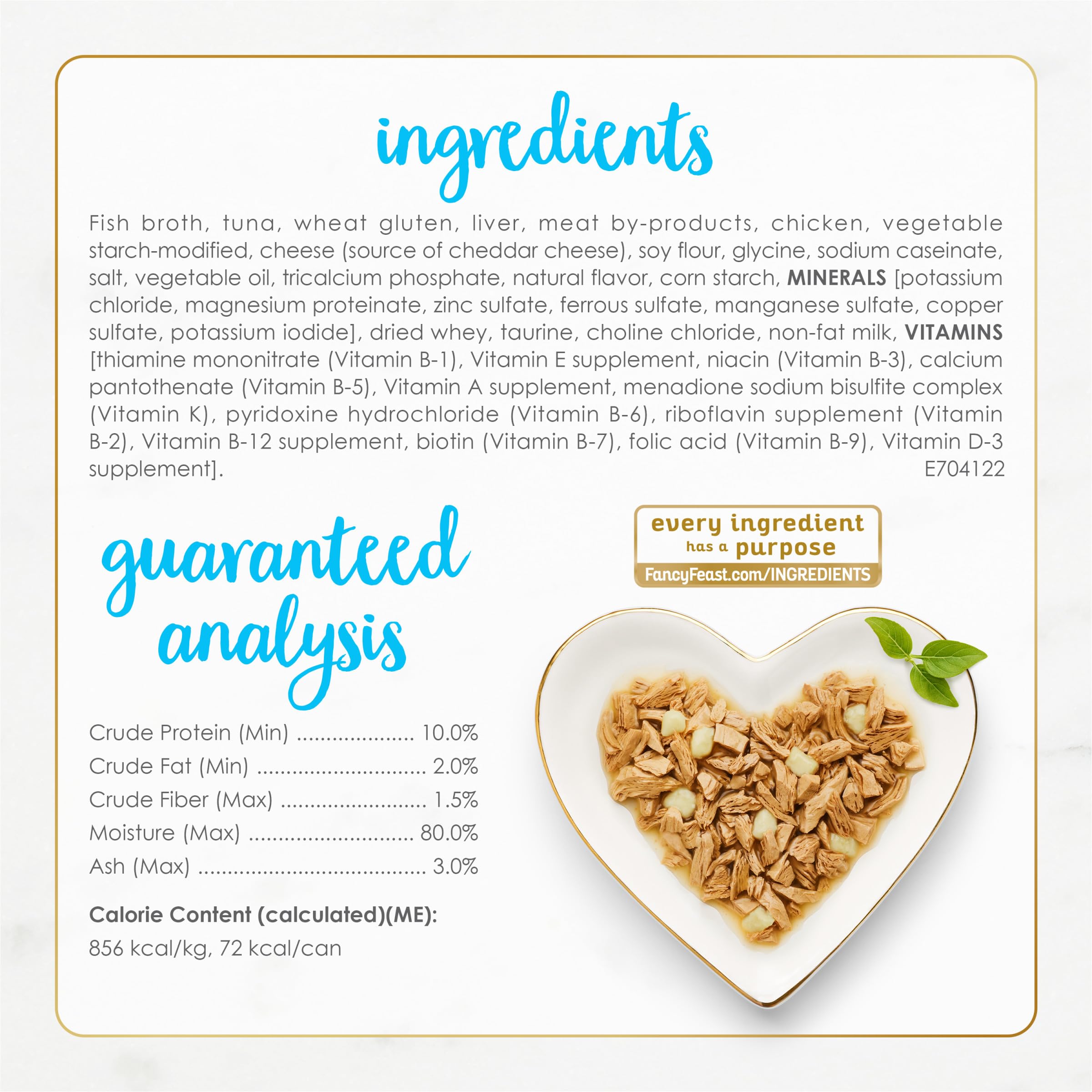 Fancy Feast Delights: presentación en lata de tres onzas para porciones precisas.