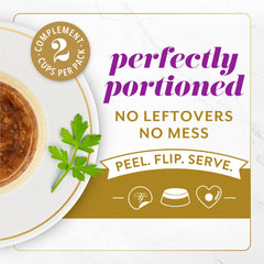 Fancy Feast dos capas: mousse suave y atún desmenuzado para gato