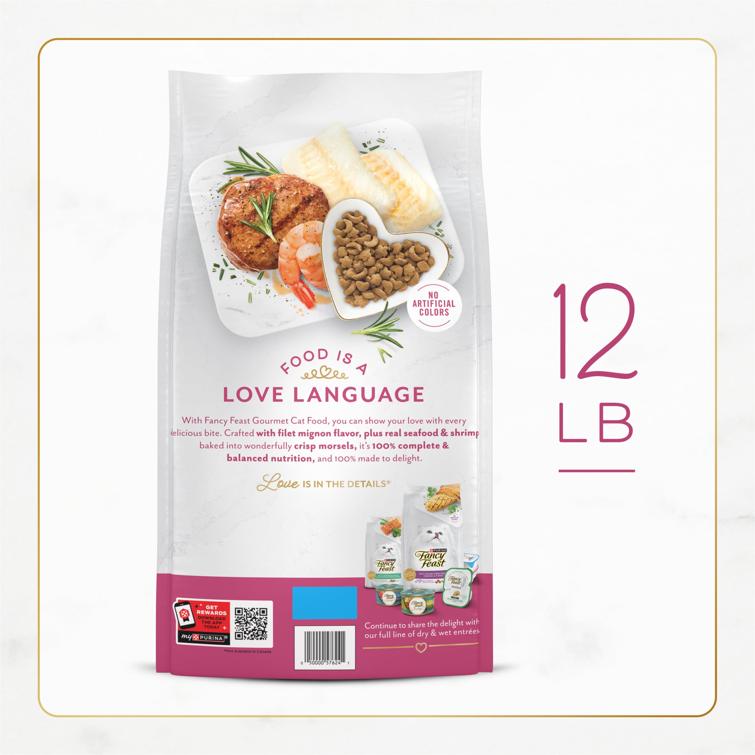 Fancy Feast Filete Mignon: envase de 12 libras para mayor conveniencia.