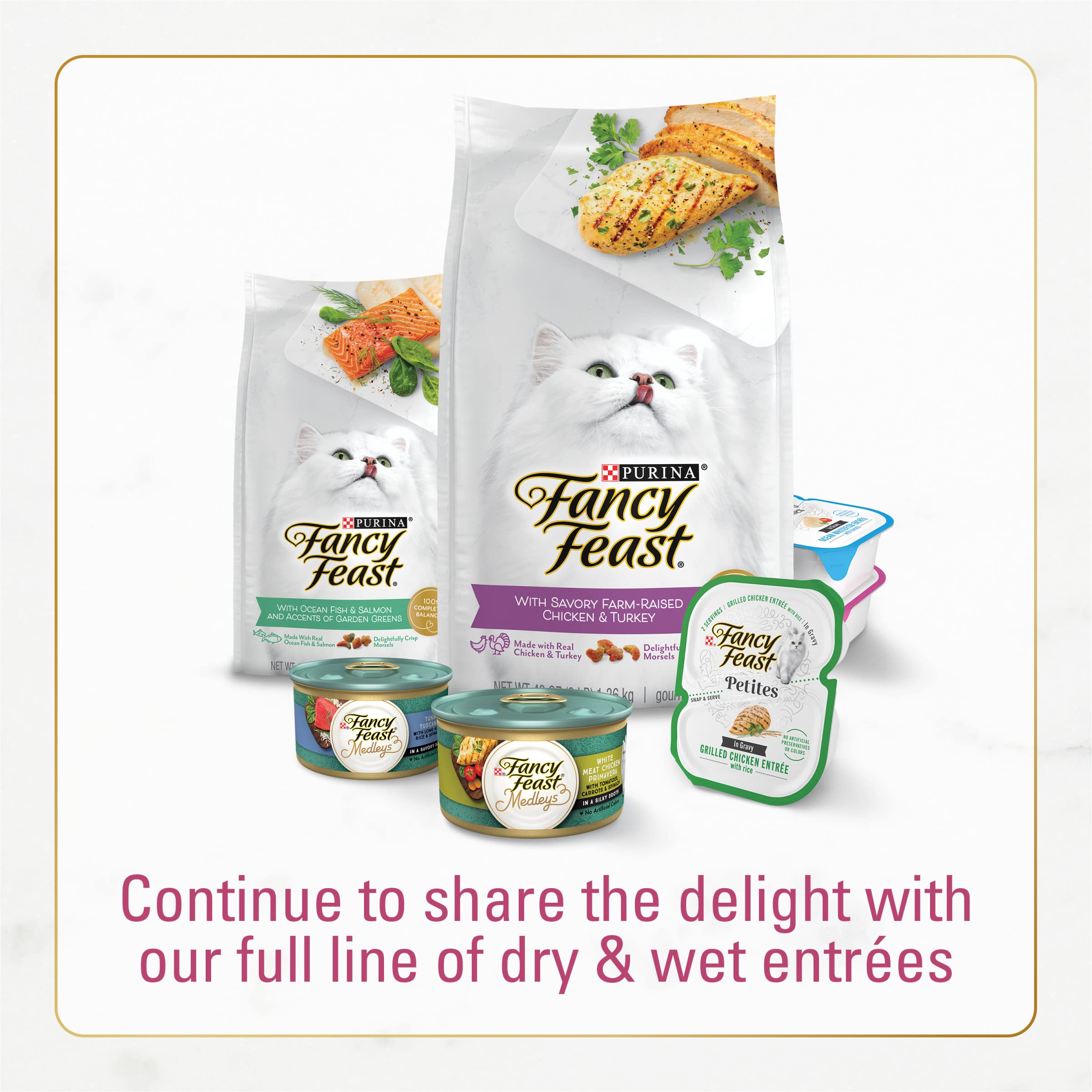 Fancy Feast Filete Mignon: nutrientes esenciales en cada porción.