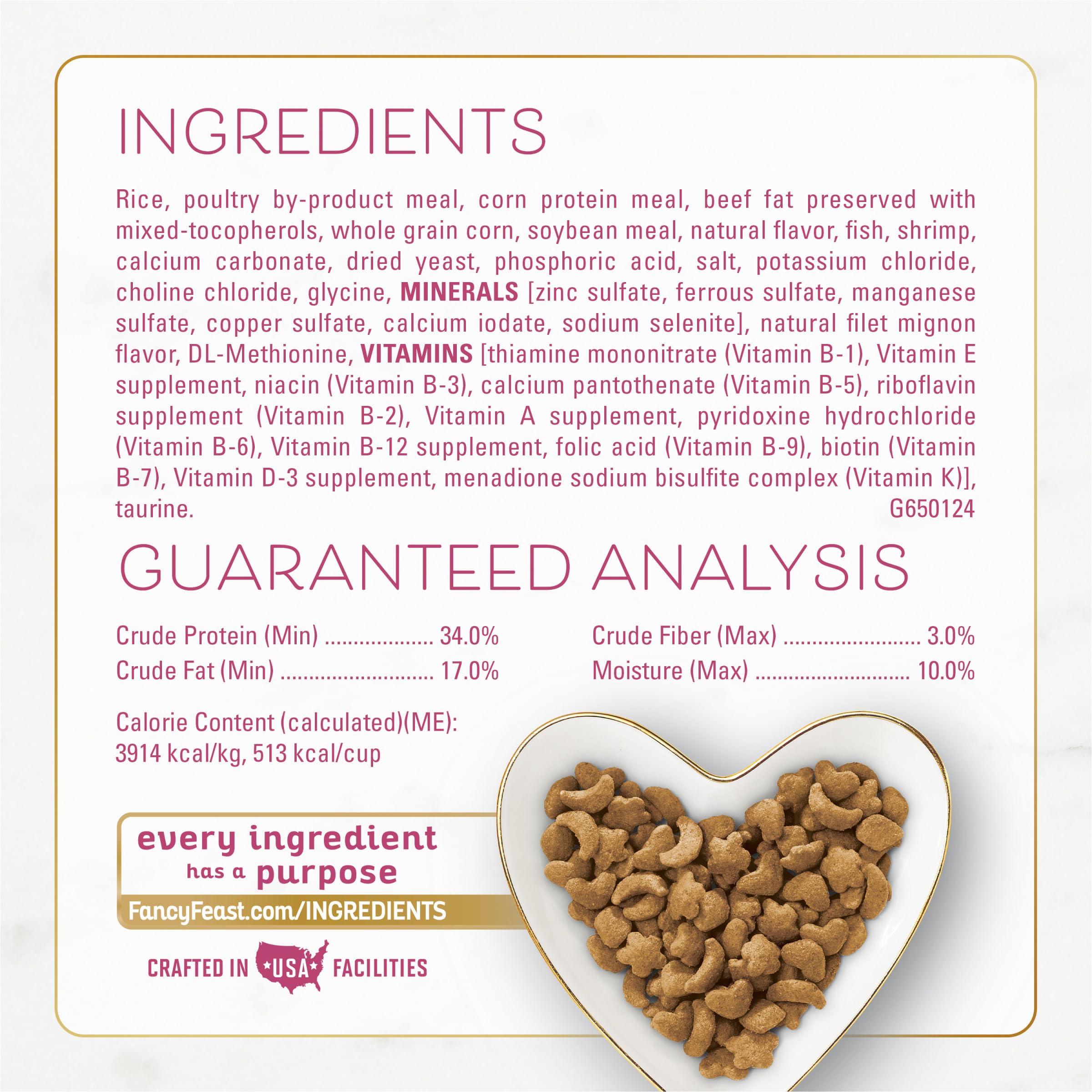 Fancy Feast Filete Mignon: textura crujiente en cada bocado.