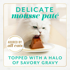 Fancy Feast Gems Mousse Forma Pirámide: presentación en pirámide para servir fácilmente