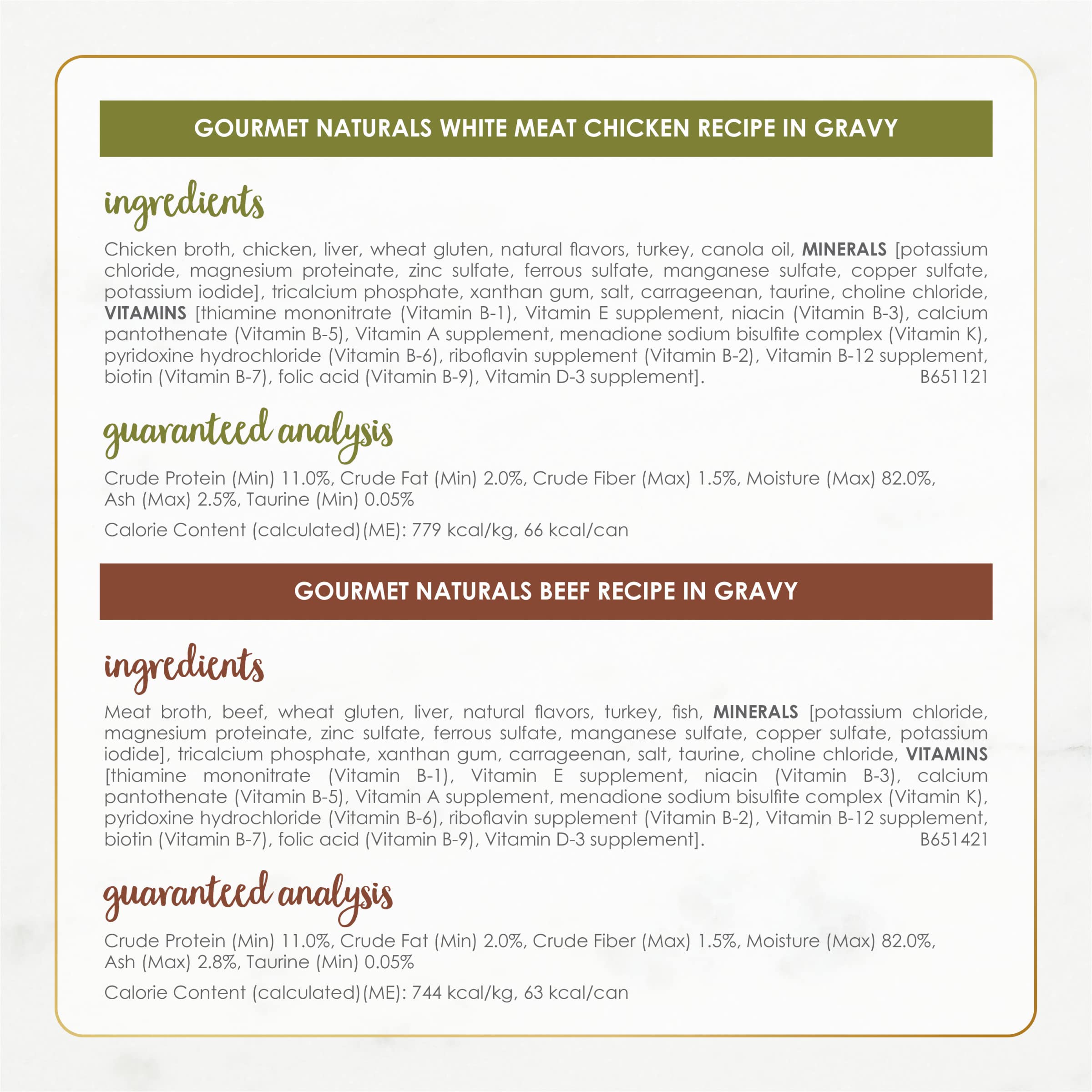 Fancy Feast Gourmet Naturals: porción de 3 oz, res para variedad en la dieta.