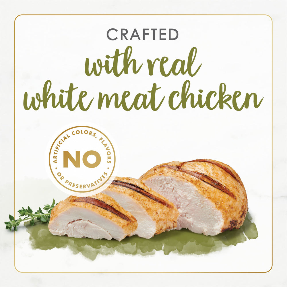 Fancy Feast Gourmet Naturals: sin colorantes artificiales, dieta limpia para gatos.