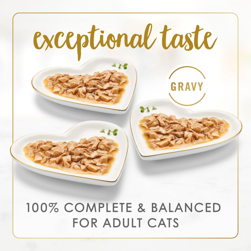 Lata Fancy Feast Gravy Lovers con res, opción sabrosa para gatos
