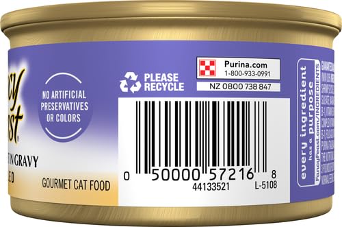 Fancy Feast FF Mariscos a la parrilla 3oz - ideal para variar la ración diaria.