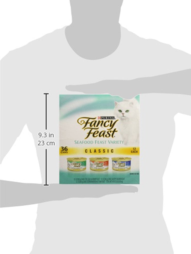 Purina Fancy Feast Paté de bacalao, sabor delicado para la comida diaria
