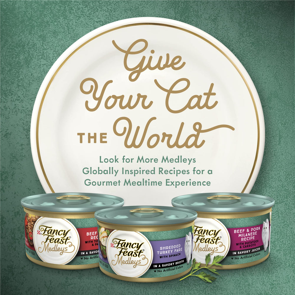Fancy Feast Medleys Sin Colorantes Ni Conservantes, fórmula sin aditivos artificiales
