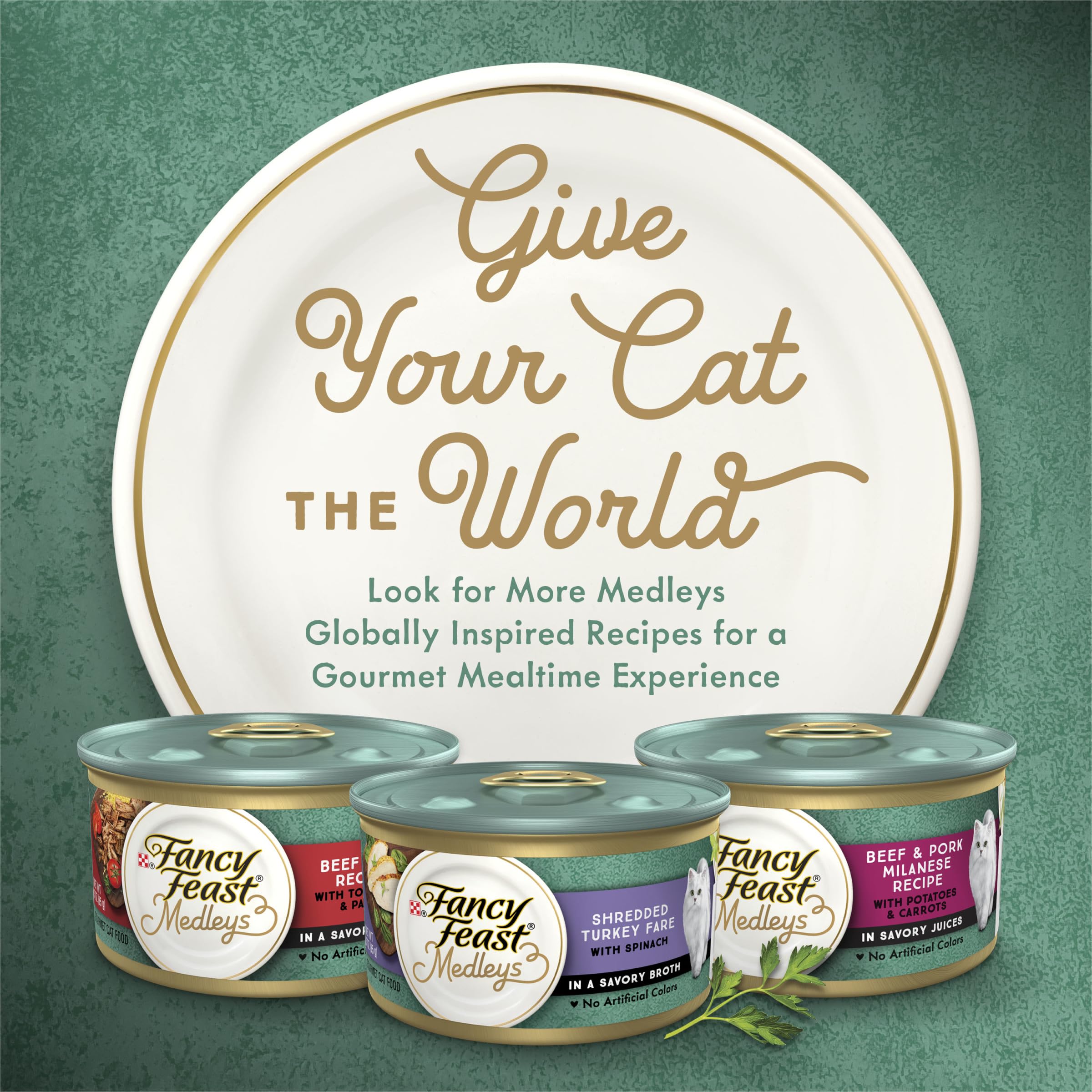 Fancy Feast Medleys textura apetitosa en salsa para gatos adultos