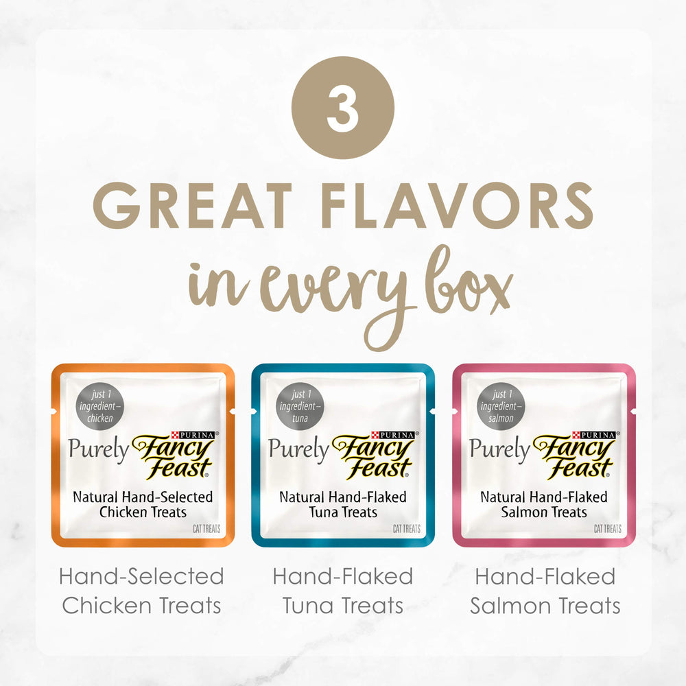Fancy Feast Pollo natural, trocitos tiernos para premiar