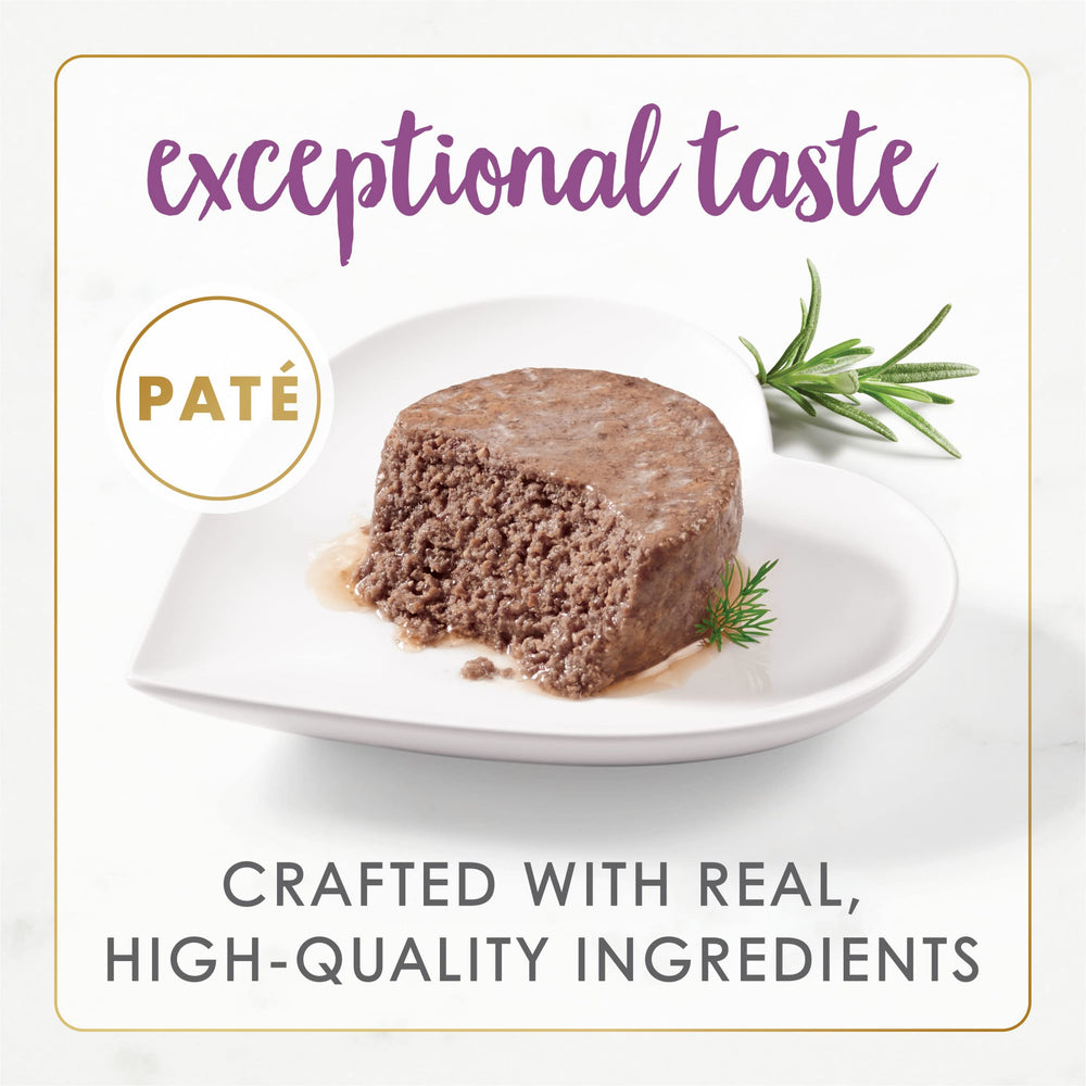 Caja de 12 latas Fancy Feast, entrega práctica para el cuidado diario.