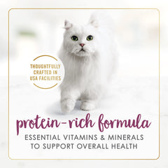 Purina Fancy Feast pack de doce latas para abastecer comidas diarias.