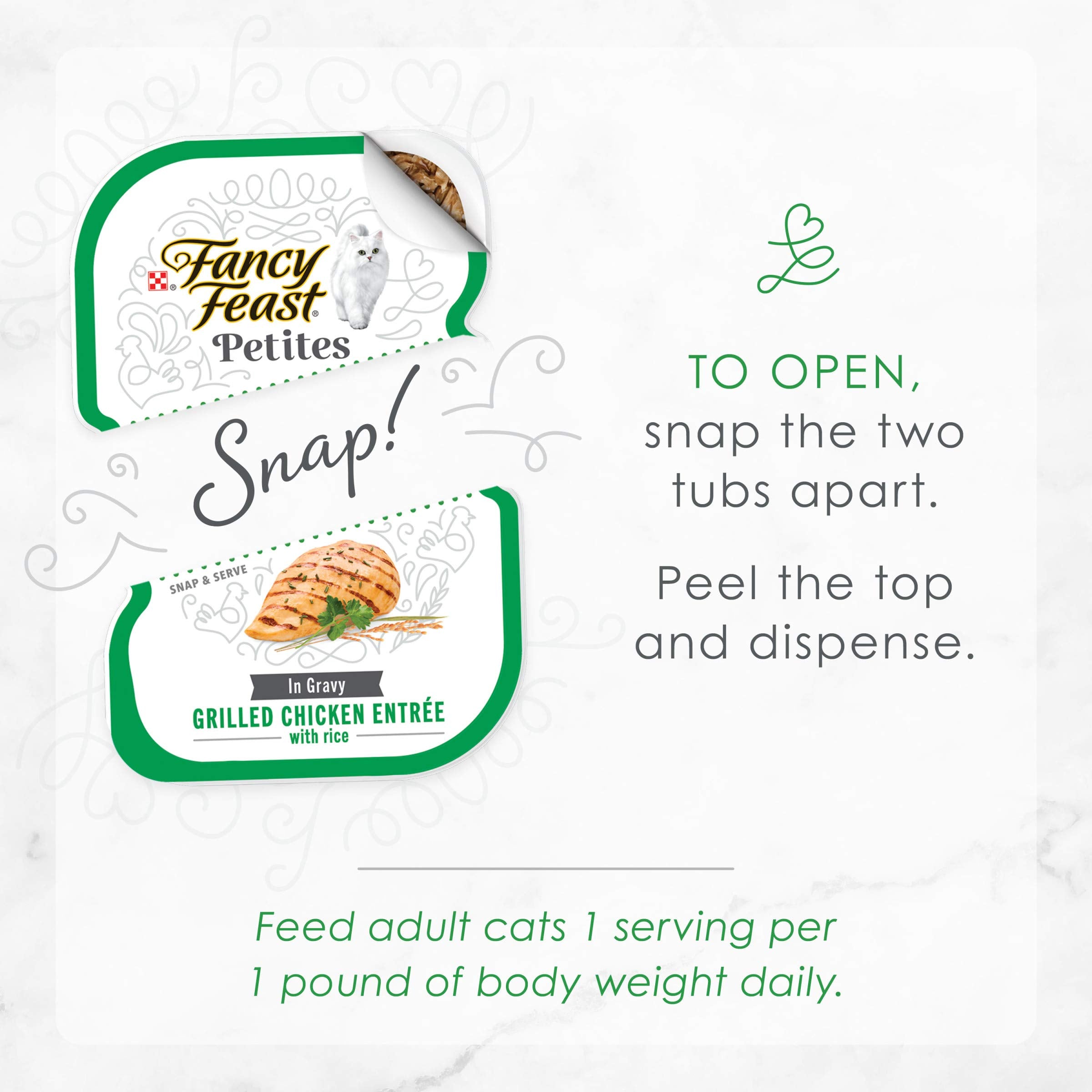 Nutrition complète et équilibrée pour chats adultes.