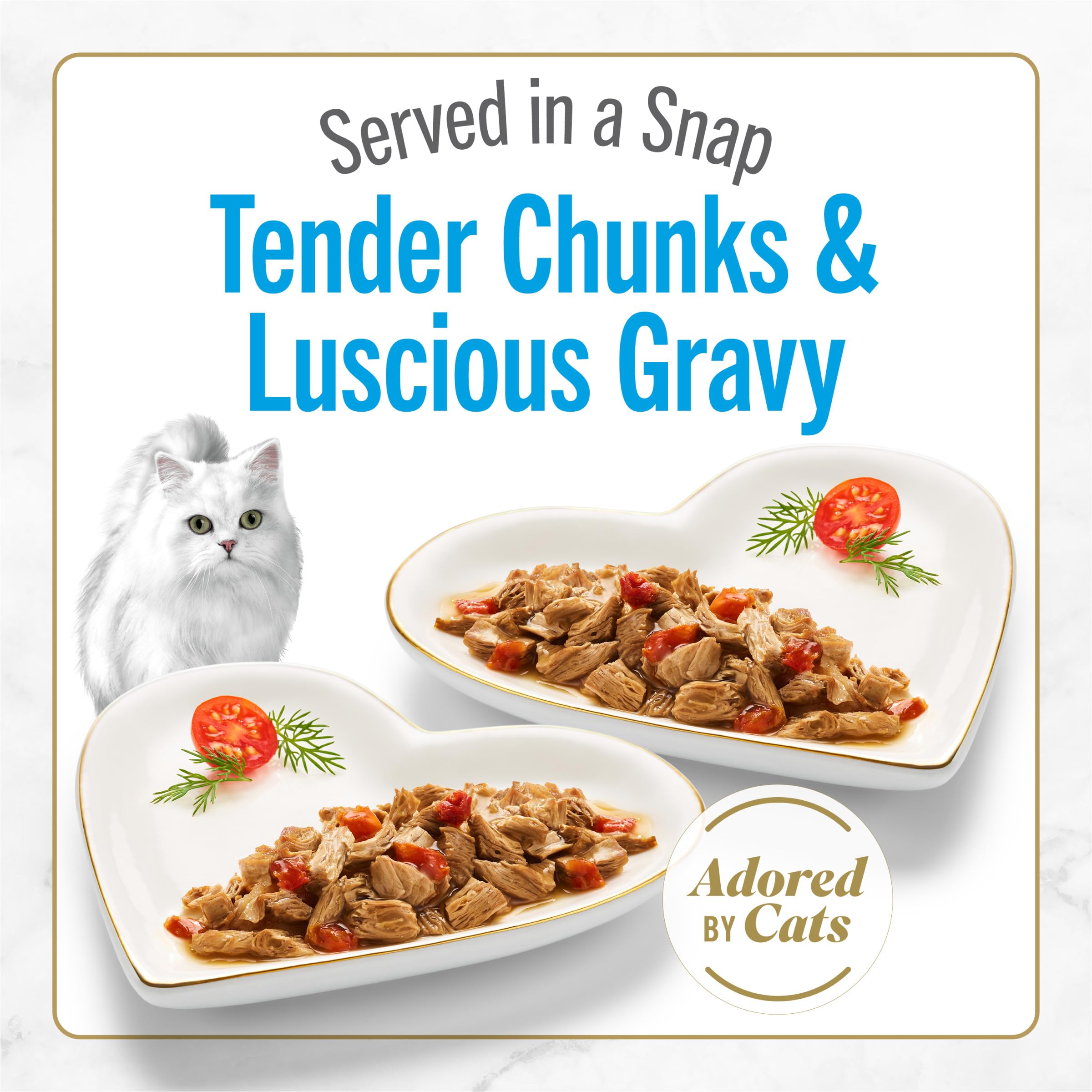Fancy Feast Petites portions séparées, service rapide sans gâchis.