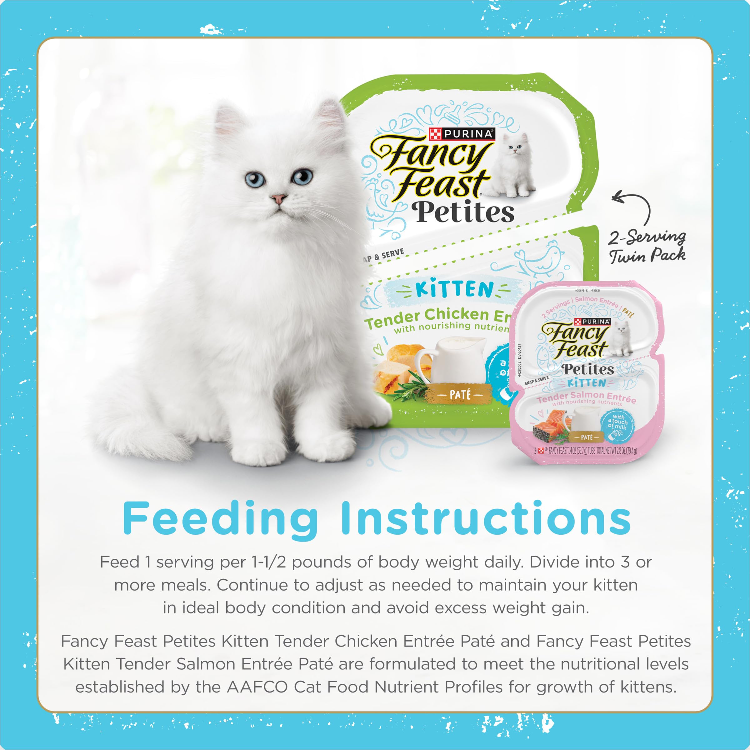 Fancy Feast Petites envase fácil de abrir, ideal para rutinas diarias de alimentación