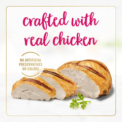 Fancy Feast: pollo real como ingrediente principal para sabor en cada bocado.