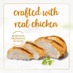 Pollo real como primer ingrediente en paté Fancy Feast
