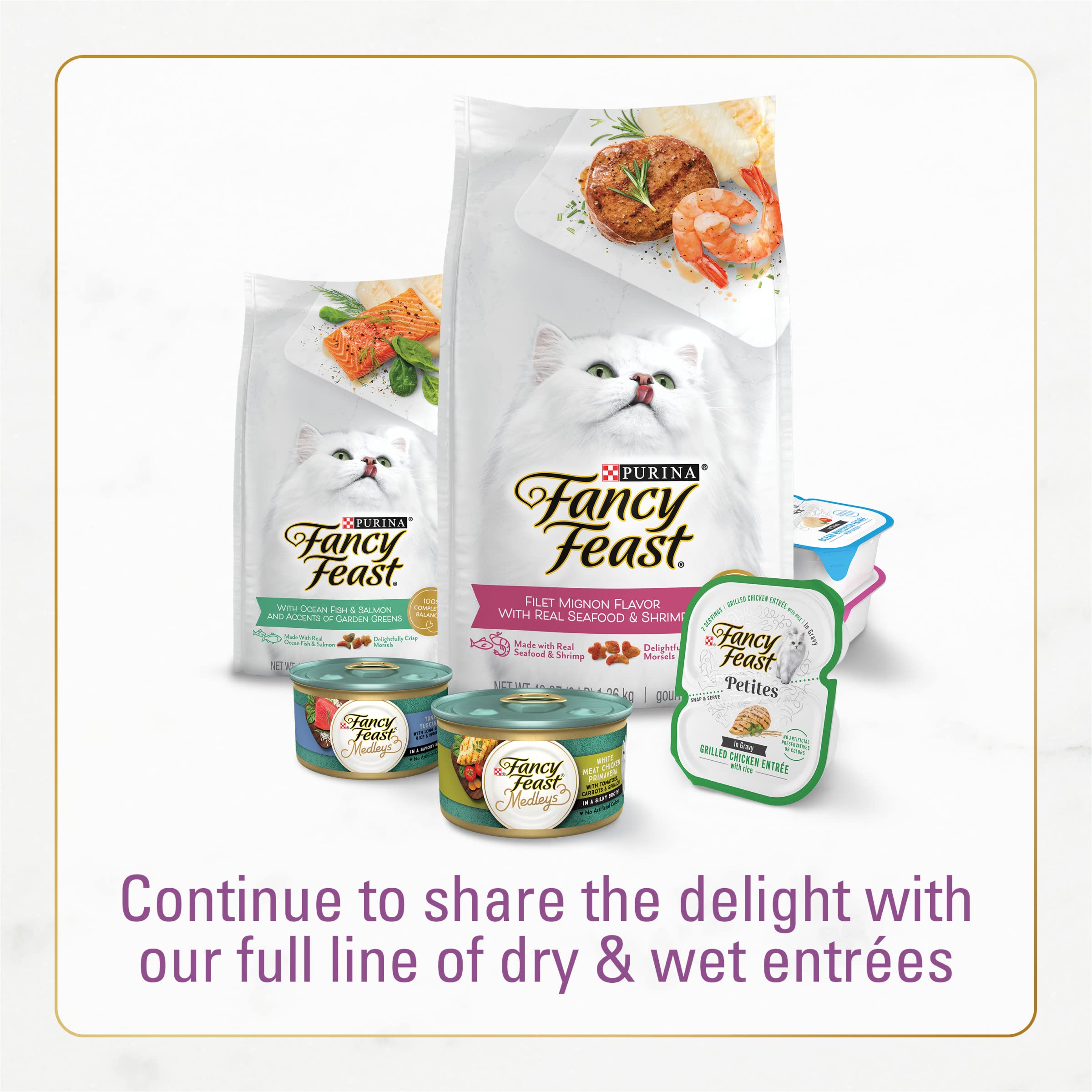 Fancy Feast producido en instalaciones propias de Purina