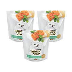 Fancy Feast Purina comida seca para gato con pescado marino y salmón, bolsa de 450 g