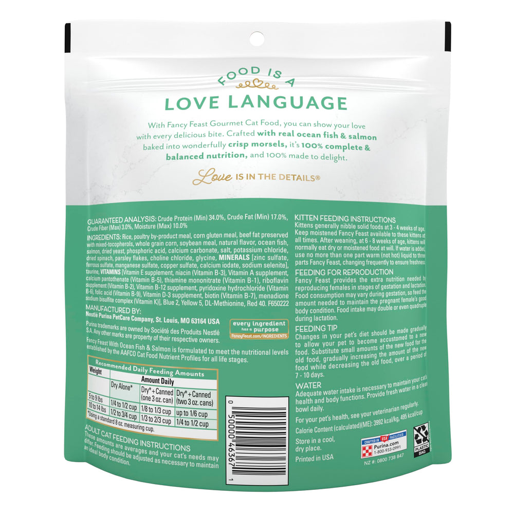 Fancy Feast Purina ingredientes de mar de calidad para gatos