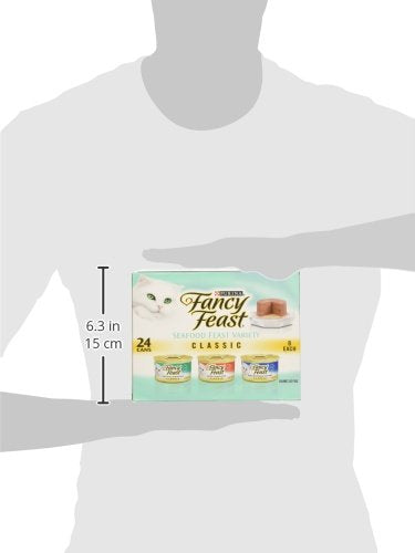 Fancy Feast Seafood Classic Pate, textura paté suave para cada momento de comida
