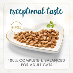 Fancy Feast Senior lata 3 oz en salsa para gatos adultos