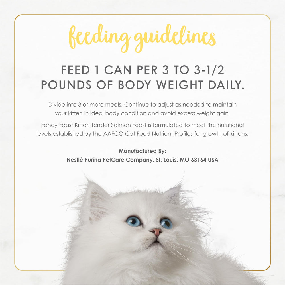 Purina Fancy Feast Tender Salmon sin colorantes artificiales