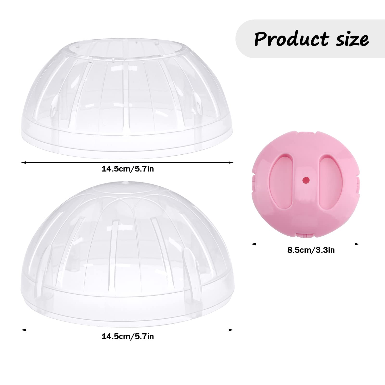 Bola FANKUTOYS con ventilación porosa para buen flujo de aire y confort.