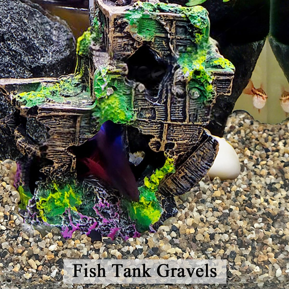 Sustrato FANTIAN para tanque, fondo vibrante para peces y reptiles.